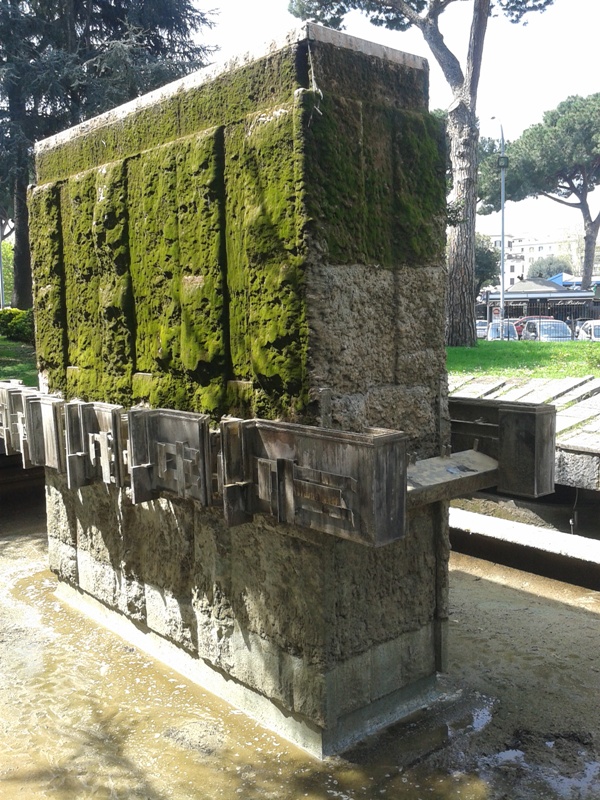 ACEA Fontana, Piazzale Ostiense Prima e dopo pulizia